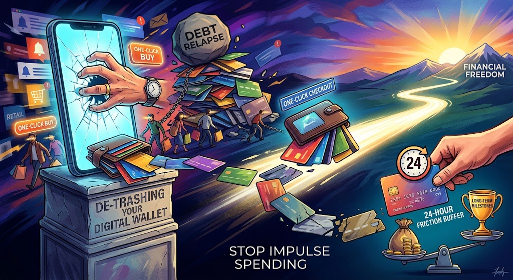 De-Trashing Your Digital Wallet: How One-Click Checkout Triggers Credit Card Relapse