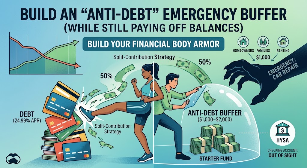How to Build an 'Anti-Debt' Emergency Buffer