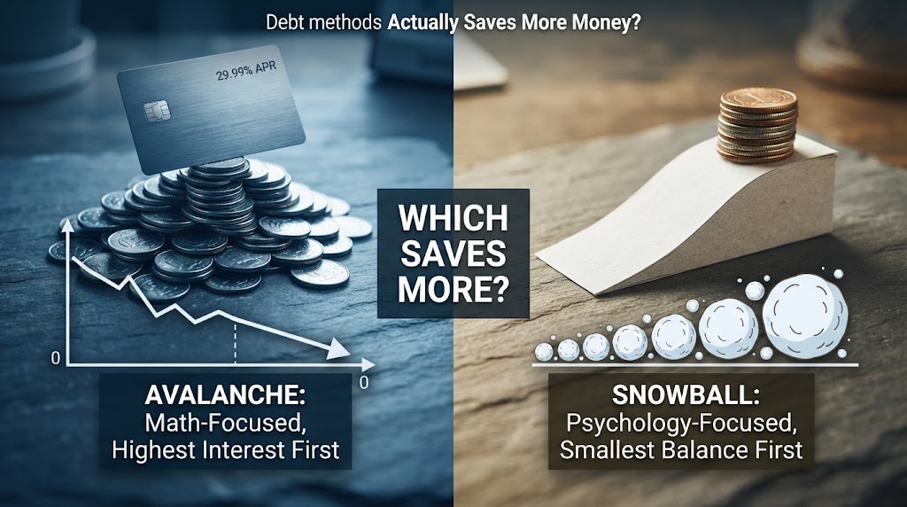 Debt methods - Avalanche vs. Snowball: Which One Actually Saves More Money?